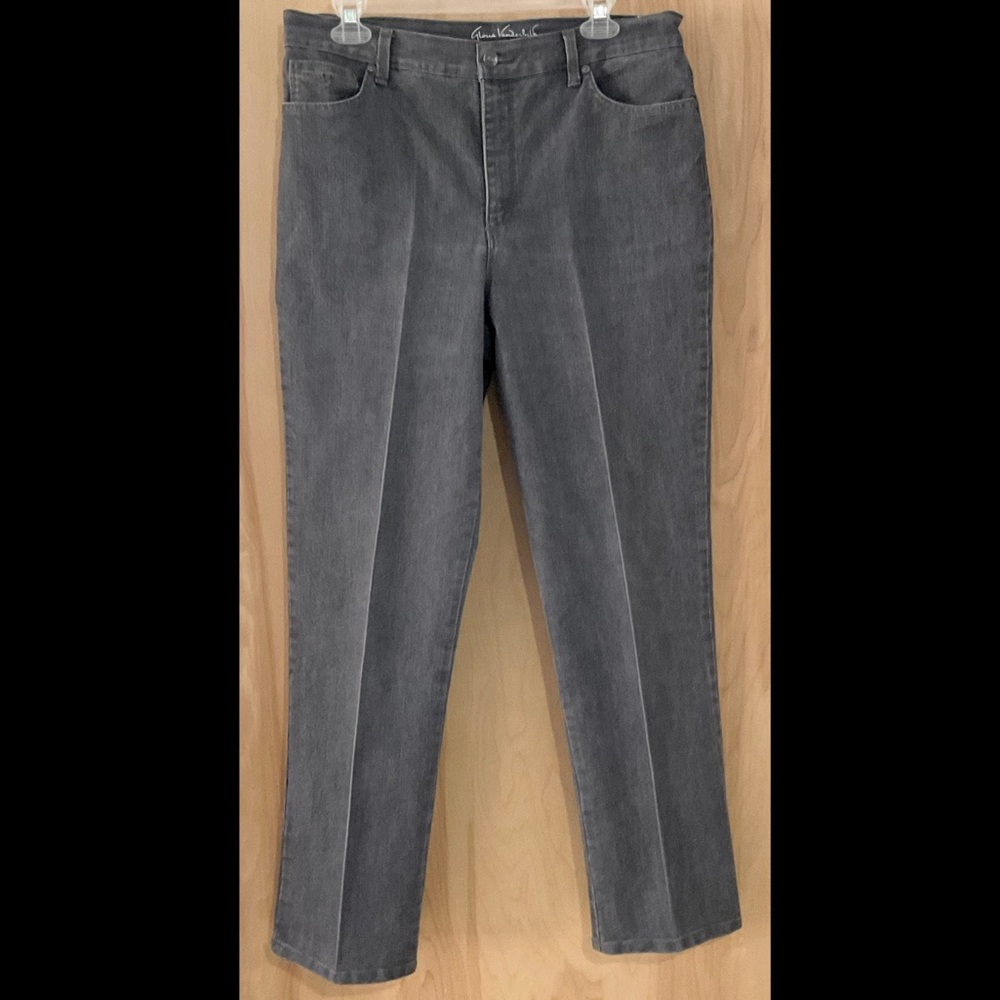 Gloria Vanderbilt Amanda Gray/Black Classic Fit Jean